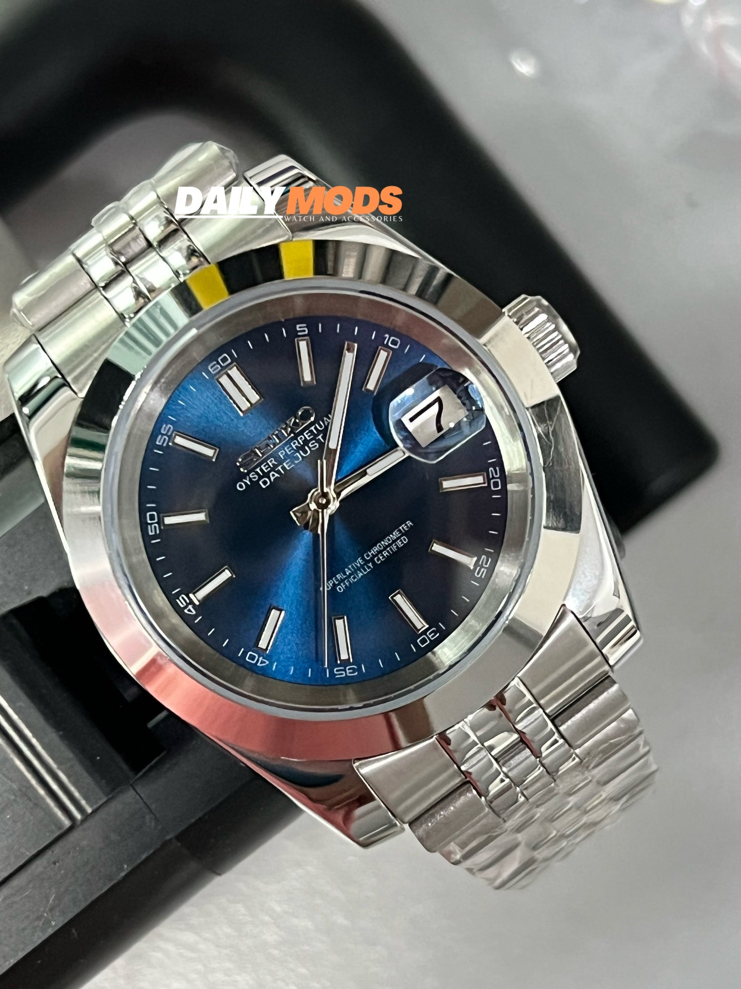 DJ Blue Smooth Bezel (Jubilee)